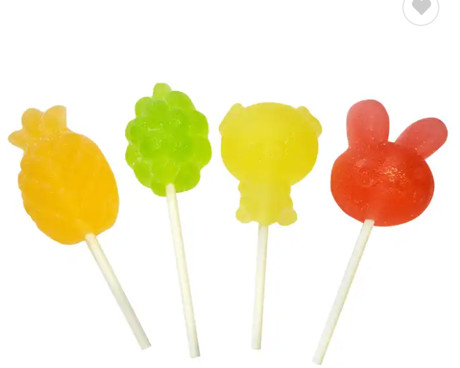 Fruit flavored jelly candy lollipop 30x18g