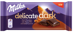 Milka Delicate Dark Alpine milk Chocolate 25x85g